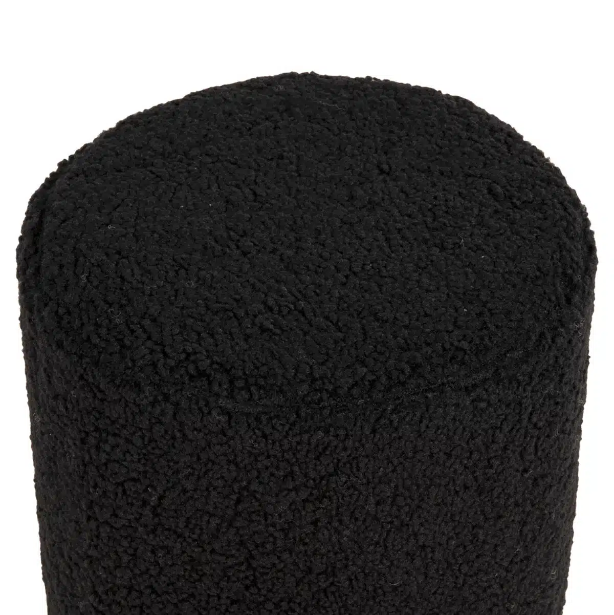 ΣΚΑΜΠΟ LEVY HM8408.24 ΜΠΟΥΚΛΕ ΥΦΑΣΜΑ ΜΑΥΡΟ ΜΕ ΧΡΥΣΗ ΒΑΣΗ Φ35x42Υ εκ. - Image 4