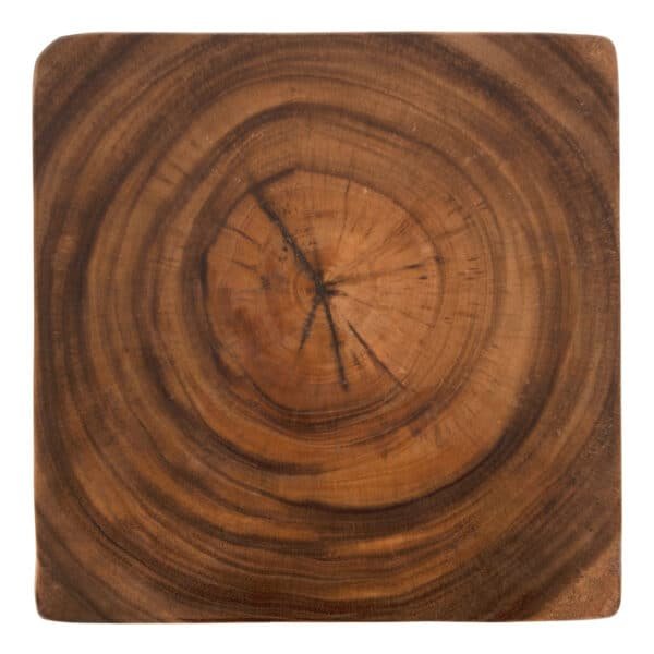 ΣΚΑΜΠΟ GEBO HM9754 ΤΕΤΡΑΓΩΝΟ ΑΠΟ ΞΥΛΟ SUAR ΣΕ ΚΑΡΥΔΙ 35x35x46,5Y εκ. - Image 8