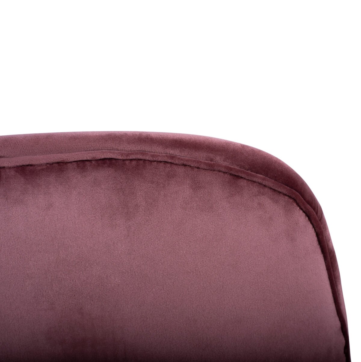 ΣΚΑΜΠΟ ΜΕΣΑΙΟΥ ΥΨΟΥΣ NORA HM8524.02 ΒΕΛΟΥΔΟ ΣΑΠΙΟ ΜΗΛΟ & ΧΡΥΣΟ ΜΕΤΑΛΛΙΚΟ ΣΚΕΛΕΤΟ 48x61x103 εκ. - Image 8