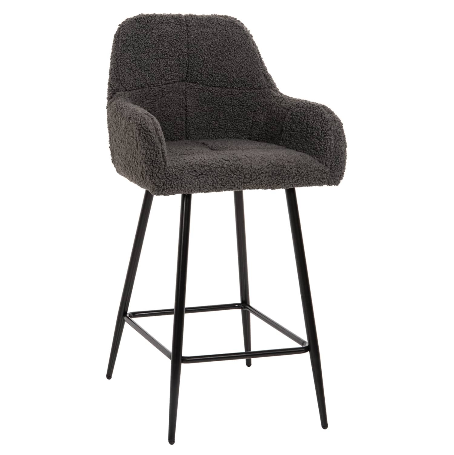 ΣΚΑΜΠΟ ΜΕΣΑΙΟΥ ΥΨΟΥΣ STRIKE HM8592.01 ΥΦΑΣΜΑ TEDDY ΓΚΡΙ-ΜΑΥΡΑ ΜΕΤΑΛΛΙΚΑ ΠΟΔΙΑ 50x50x94 ΣΚΑΜΠΟ ΜΕΣΑΙΟΥ ΥΨΟΥΣ STRIKE HM8592.01 ΥΦΑΣΜΑ TEDDY ΓΚΡΙ-ΜΑΥΡΑ ΜΕΤΑΛΛΙΚΑ ΠΟΔΙΑ 50x50x94