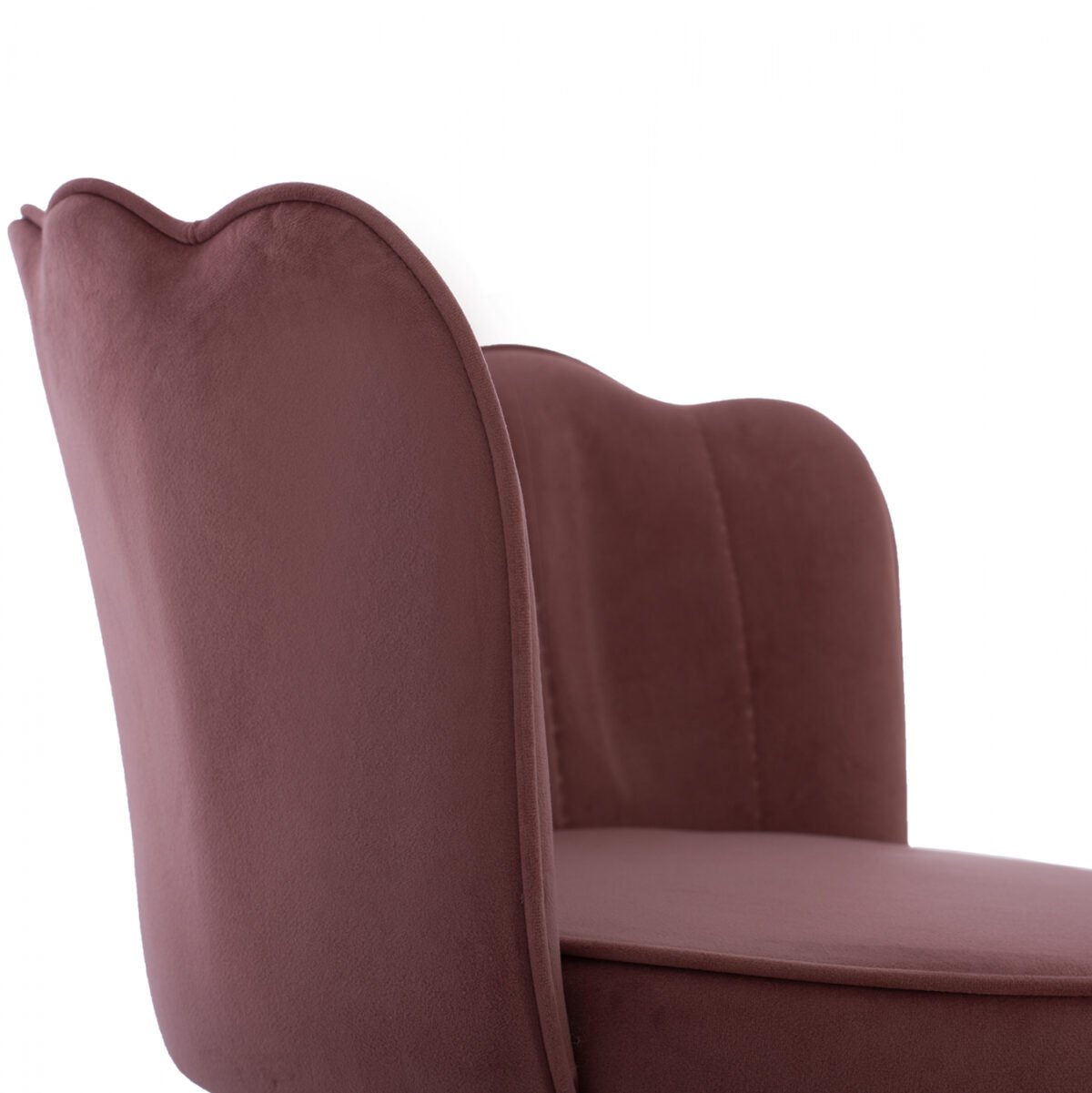 ΣΚΑΜΠΟ ΜΕΣΑΙΟΥ ΥΨΟΥΣ HM8736.02 VESNA ΒΕΛΟΥΔΟ ΣΑΠΙΟ ΜΗΛΟ ΜΕΤΑΛΛΙΚΟ ΣΚΕΛΕΤΟ 50x50x90 εκ. - Image 10