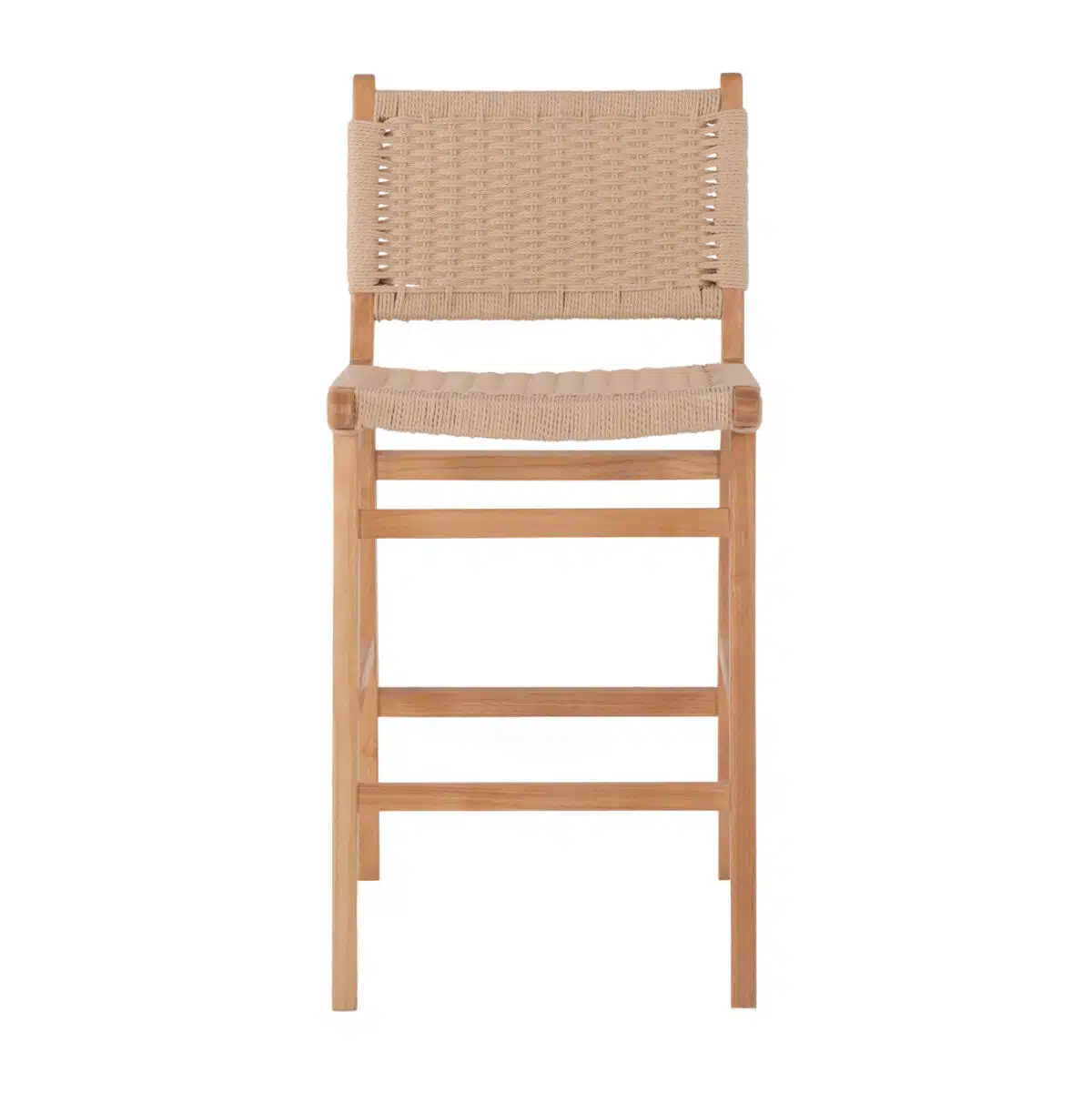 ΣΚΑΜΠΟ ΜΕΣΑΙΟΥ ΥΨΟΥΣ HM9332.01 RUBBERWOOD & ΣΧΟΙΝΙ- ΦΥΣΙΚΟ ΧΡΩΜΑ 45x46x95Υεκ. - Image 3