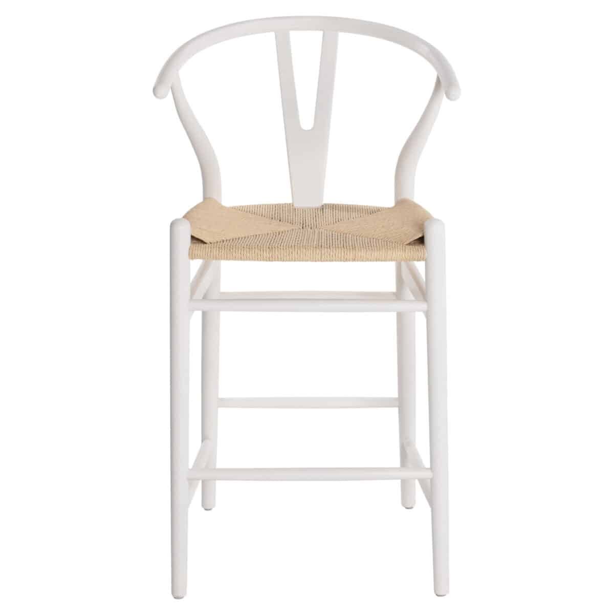 ΣΚΑΜΠΟ ΜΕΣΑΙΟΥ ΥΨΟΥΣ BRAVE ΟΞΙΑΣ ΜΕ ΔΙΧΑΛΩΤΗ ΠΛΑΤΗ ΛΕΥΚΟ HM9405.03 48x53x100Υ εκ. - Image 3