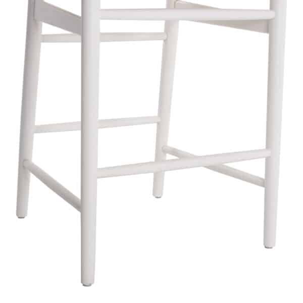 ΣΚΑΜΠΟ ΜΕΣΑΙΟΥ ΥΨΟΥΣ BRAVE ΟΞΙΑΣ ΜΕ ΔΙΧΑΛΩΤΗ ΠΛΑΤΗ ΛΕΥΚΟ HM9405.03 48x53x100Υ εκ. - Image 10