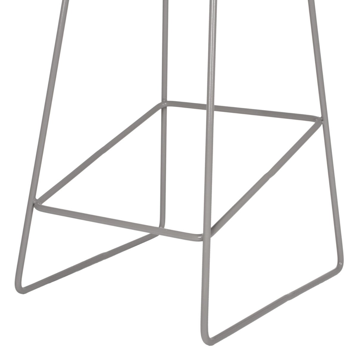 ΣΚΑΜΠΟ ΜΕΤΑΛΛΙΚΟ NAILA HM8450.10 ΜΕ ΚΑΘΙΣΜΑ PP ΓΚΡΙ 47x47x83 εκ. - Image 8