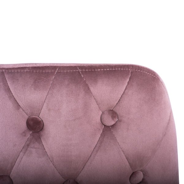 ΣΚΑΜΠΟ ΜΠΑΡ SERENITY HM8519.02 ΒΕΛΟΥΔΟ ΣΑΠΙΟ ΜΗΛΟ ΜΕ ΜΕΤΑΛΛΙΚΟ ΣΚΕΛΕΤΟ 51Χ57Χ110Υ εκ. - Image 9