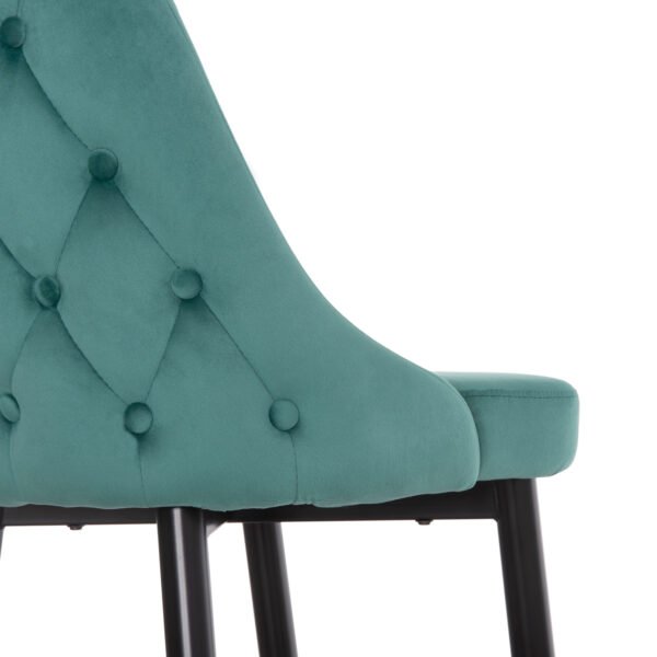 ΣΚΑΜΠΟ ΜΠΑΡ SERENITY HM8519.03 ΒΕΛΟΥΔΟ ΚΥΠΑΡΙΣΣΙ ΜΕ ΜΕΤΑΛΛΙΚΟ ΣΚΕΛΕΤΟ 51Χ57Χ110Υ εκ. - Image 8