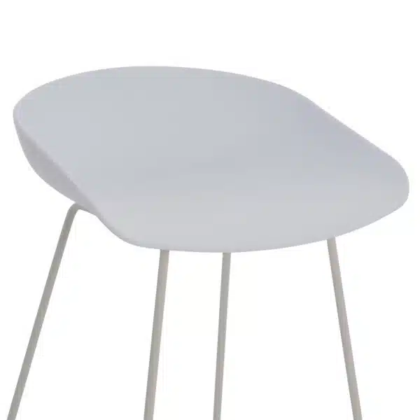 ΣΚΑΜΠΟ ΜΠΑΡ NAILA HM9299.01 ΛΕΥΚΟ ΜΕΣΑΙΟΥ ΥΨΟΥΣ 44x44x74Yεκ. - Image 7