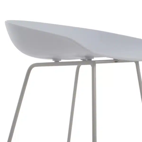 ΣΚΑΜΠΟ ΜΠΑΡ NAILA HM9299.01 ΛΕΥΚΟ ΜΕΣΑΙΟΥ ΥΨΟΥΣ 44x44x74Yεκ. - Image 10