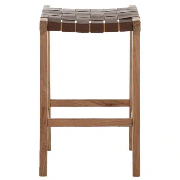 ΣΚΑΜΠΟ ΜΠΑΡ ΜΑΣΙΦ ΞΥΛΟ ΤEAK ΦΥΣΙΚΟ HM9382.01 40X35X65YΕΚ. - Image 3