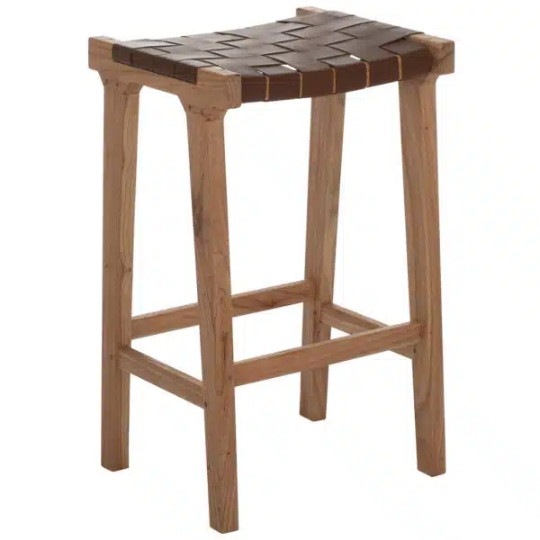 ΣΚΑΜΠΟ ΜΠΑΡ ΜΑΣΙΦ ΞΥΛΟ ΤEAK ΦΥΣΙΚΟ HM9382.01 40X35X65YΕΚ.