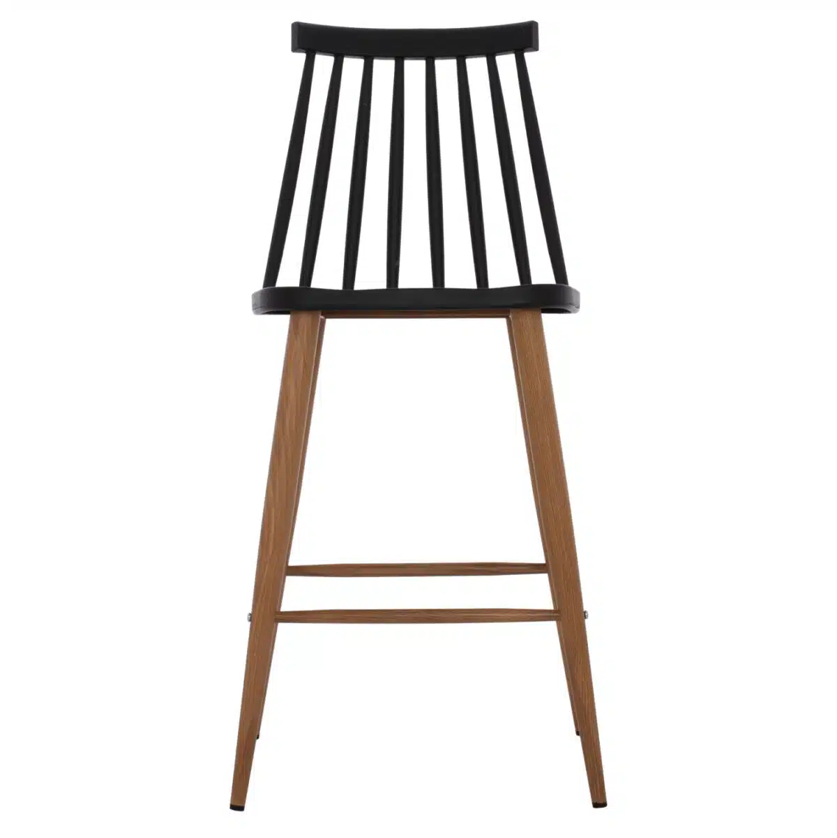 ΣΚΑΜΠΟ ΜΠΑΡ VANESSA ΜΑΥΡΟ ΜΕΣΑΙΟΥ ΥΨΟΥΣ HM9300.02  43x45x97Υεκ. - Image 3