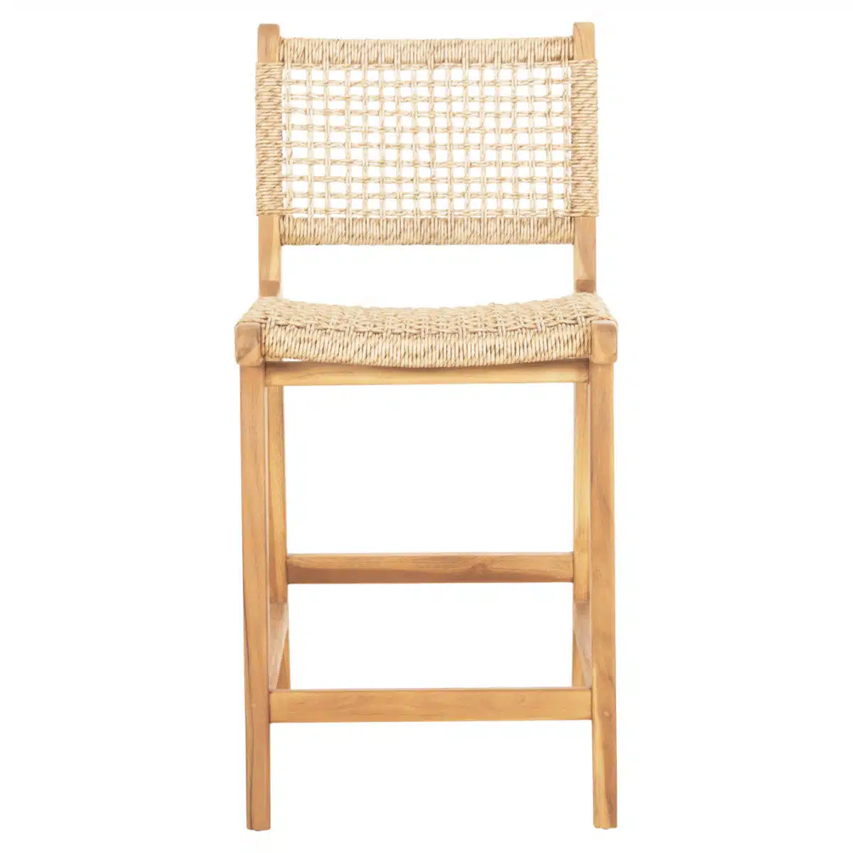 ΣΚΑΜΠΟ ΜΠΑΡ ΜΕ ΠΛΑΤΗ NESHA HM9381.11 ΞΥΛΟ ΤΕΑΚ & ΣΧΟΙΝΙ VIRO VIRO 46x53x96εκ. - Image 3