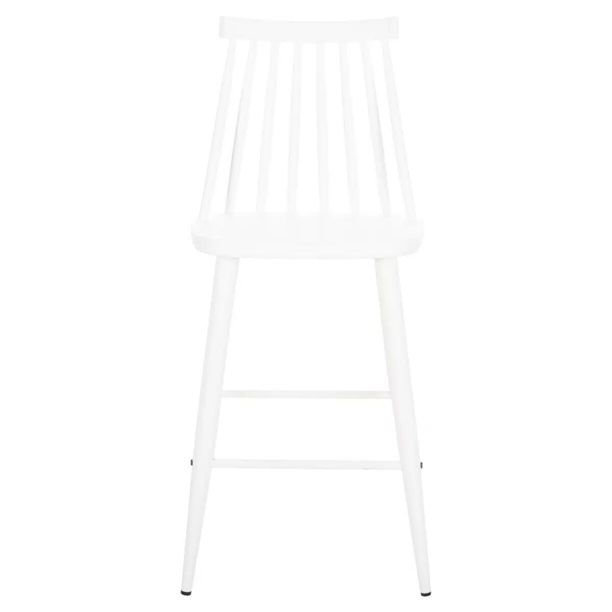 ΣΚΑΜΠΟ ΜΠΑΡ ΜΕΣΑΙΟΥ ΥΨΟΥΣ VANESSA HM9300.11 ΠΟΛΥΠΡΟΠΥΛΕΝΙΟ & ΜΕΤΑΛΛΟ-ΛΕΥΚΟ 45,5x46x97Υεκ - Image 3