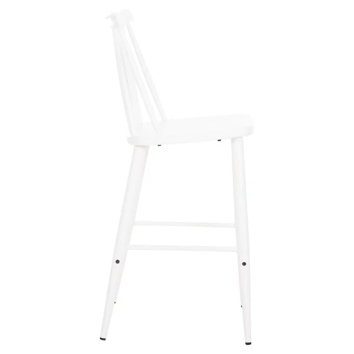 ΣΚΑΜΠΟ ΜΠΑΡ ΜΕΣΑΙΟΥ ΥΨΟΥΣ VANESSA HM9300.11 ΠΟΛΥΠΡΟΠΥΛΕΝΙΟ & ΜΕΤΑΛΛΟ-ΛΕΥΚΟ 45,5x46x97Υεκ - Image 4