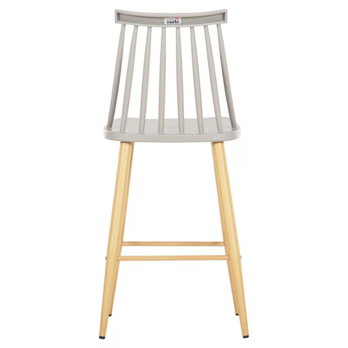 ΣΚΑΜΠΟ ΜΠΑΡ ΜΕΣ.ΥΨΟΥΣ VANESSA HM9300.10 ΠΟΛΥΠΡΟΠ. ΓΚΡΙ & ΜΕΤΑΛΛΟ ΦΥΣΙΚΟ 45x48x96Υεκ. - Image 6