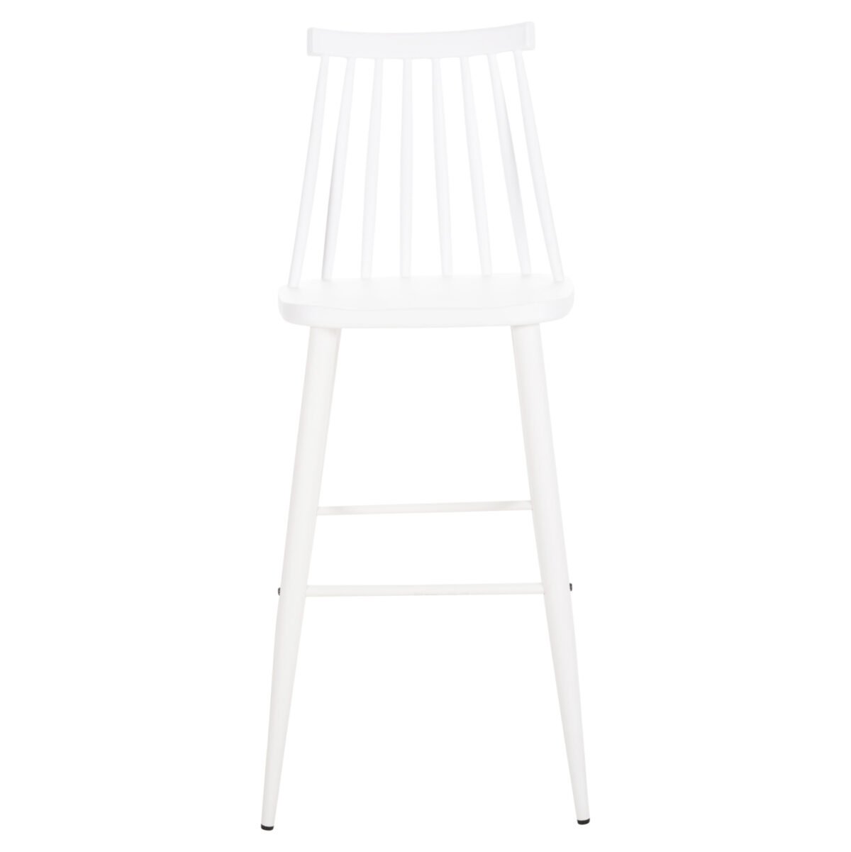 ΣΚΑΜΠΟ ΜΠΑΡ ΨΗΛΟ VANESSA HM8459.11 ΛΕΥΚΟ PP & ΛΕΥΚΑ ΜΕΤΑΛ.ΠΟΔΙΑ 47x48,5x107Υεκ. - Image 3