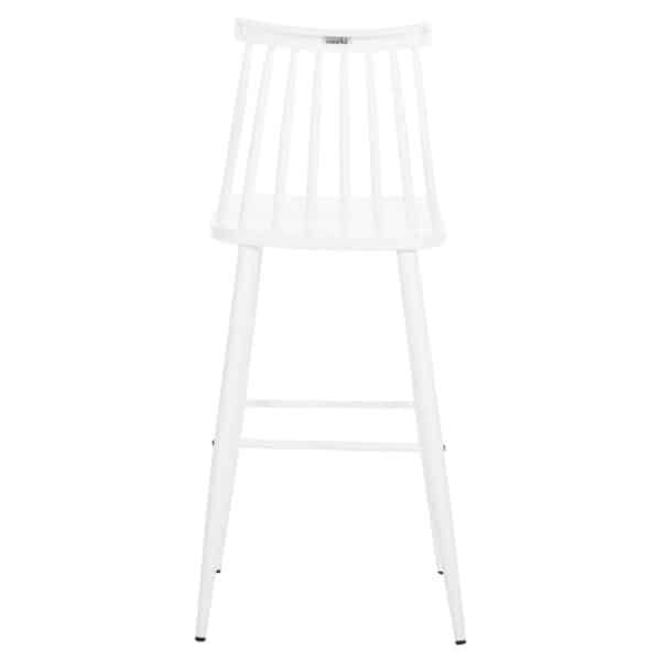 ΣΚΑΜΠΟ ΜΠΑΡ ΨΗΛΟ VANESSA HM8459.11 ΛΕΥΚΟ PP & ΛΕΥΚΑ ΜΕΤΑΛ.ΠΟΔΙΑ 47x48,5x107Υεκ. - Image 6