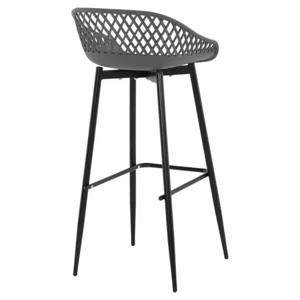 ΣΚΑΜΠΟ ΠΟΛΥΠΡΟΠΥΛΕΝΙΟΥ AVAYA ΓΚΡΙ ΜΕ ΜΕΤΑΛΛΙΚΑ ΠΟΔΙΑ ΜΑΥΡΑ HM8686.20 46x48x99Υ εκ. - Image 5