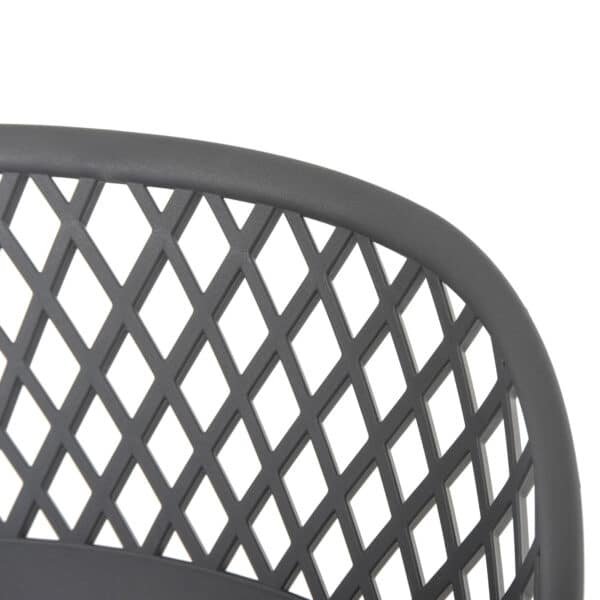 ΣΚΑΜΠΟ ΠΟΛΥΠΡΟΠΥΛΕΝΙΟΥ AVAYA ΓΚΡΙ ΜΕ ΜΕΤΑΛΛΙΚΑ ΠΟΔΙΑ ΜΑΥΡΑ HM8686.20 46x48x99Υ εκ. - Image 8