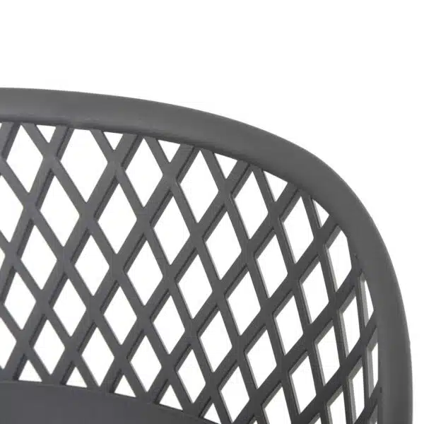 ΣΚΑΜΠΟ ΠΟΛΥΠΡΟΠΥΛΕΝΙΟΥ AVAYA ΓΚΡΙ ΜΕ ΜΕΤΑΛΛΙΚΑ ΠΟΔΙΑ ΜΑΥΡΑ HM8686.20 46x48x99Υ εκ. - Image 8