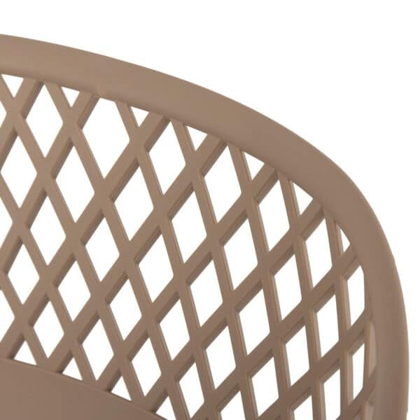 ΣΚΑΜΠΟ ΠΟΛΥΠΡΟΠΥΛΕΝΙΟΥ AVAYA ΚΑΠΟΥΤΣΙΝΟ-ΜΕΤΑΛΛΙΚΑ ΠΟΔΙΑ ΜΑΥΡΑ HM8686.13 46x48x99Υεκ. - Image 8