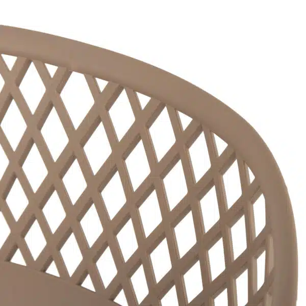 ΣΚΑΜΠΟ ΠΟΛΥΠΡΟΠΥΛΕΝΙΟΥ AVAYA ΚΑΠΟΥΤΣΙΝΟ-ΜΕΤΑΛΛΙΚΑ ΠΟΔΙΑ ΜΑΥΡΑ HM8686.13 46x48x99Υεκ. - Image 8