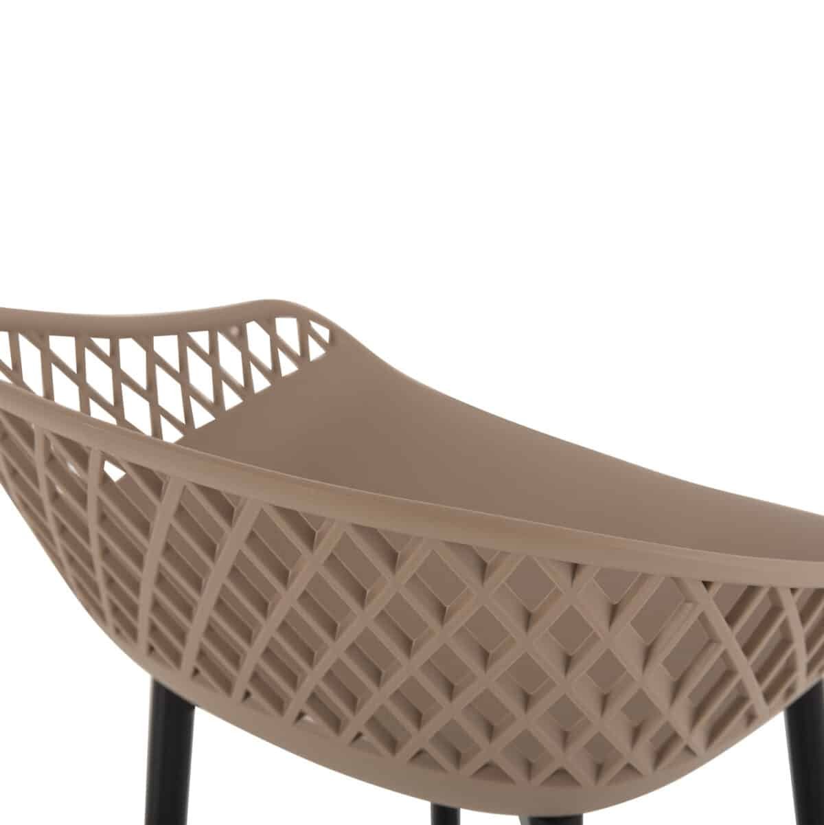 ΣΚΑΜΠΟ ΠΟΛΥΠΡΟΠΥΛΕΝΙΟΥ AVAYA ΚΑΠΟΥΤΣΙΝΟ-ΜΕΤΑΛΛΙΚΑ ΠΟΔΙΑ ΜΑΥΡΑ HM8686.13 46x48x99Υεκ. - Image 9