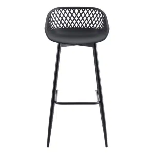 ΣΚΑΜΠΟ ΠΟΛΥΠΡΟΠΥΛΕΝΙΟΥ ΜΑΥΡΟ ΜΕ ΜΕΤΑΛΛΙΚΑ ΠΟΔΙΑ HM8686.12 45x45x97Υ εκ. - Image 3