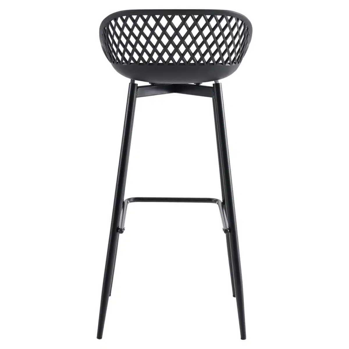 ΣΚΑΜΠΟ ΠΟΛΥΠΡΟΠΥΛΕΝΙΟΥ ΜΑΥΡΟ ΜΕ ΜΕΤΑΛΛΙΚΑ ΠΟΔΙΑ HM8686.12 45x45x97Υ εκ. - Image 5