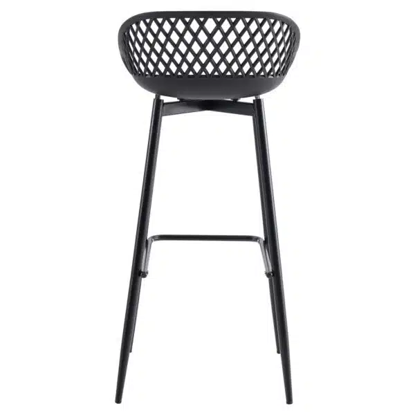 ΣΚΑΜΠΟ ΠΟΛΥΠΡΟΠΥΛΕΝΙΟΥ ΜΑΥΡΟ ΜΕ ΜΕΤΑΛΛΙΚΑ ΠΟΔΙΑ HM8686.12 45x45x97Υ εκ. - Image 5