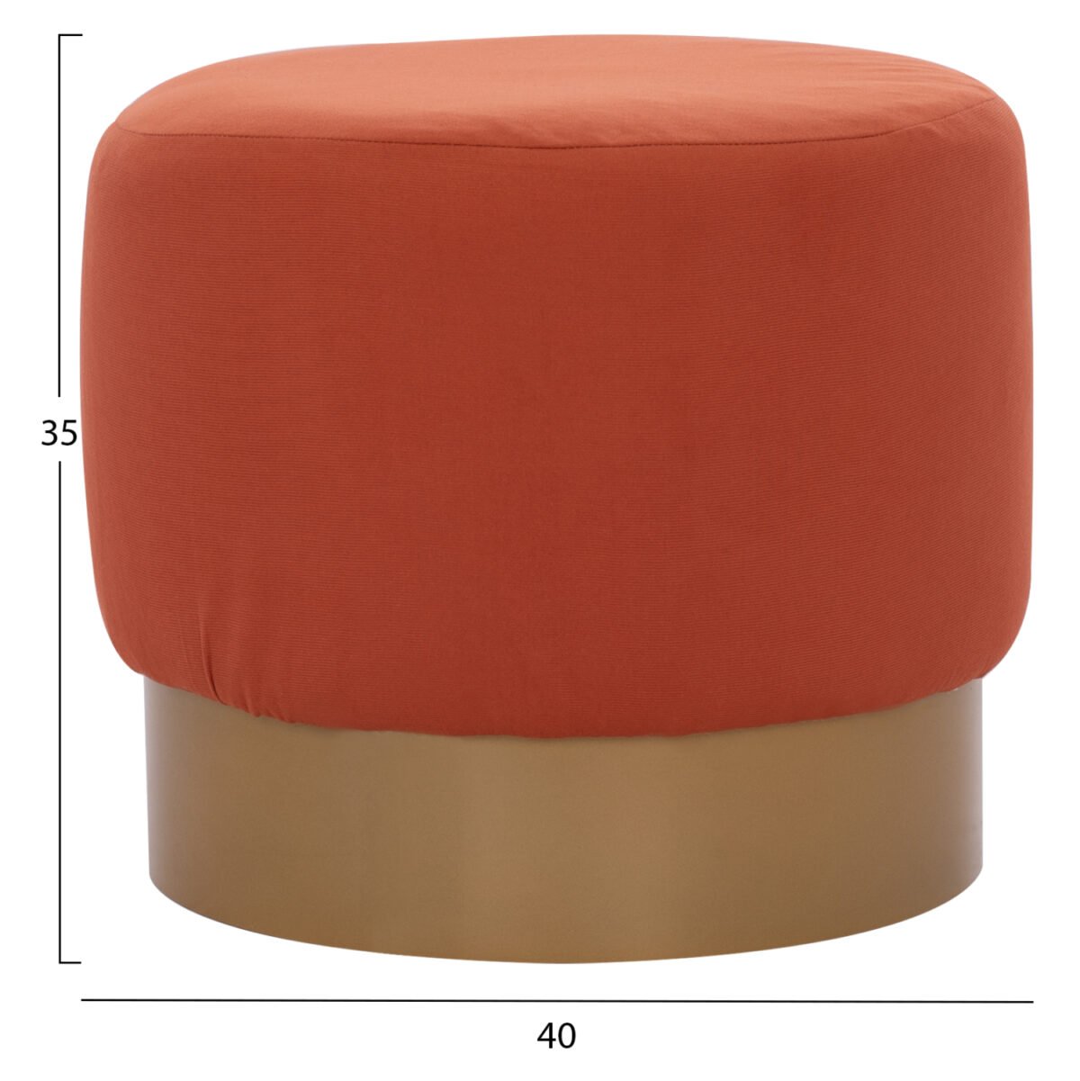 ΣΚΑΜΠΟ VINDE HM9260.02 ΚΟΡΑΛΙ ΜΕ ΧΡΥΣΗ ΒΑΣΗ Φ40x35 εκ. - Image 2