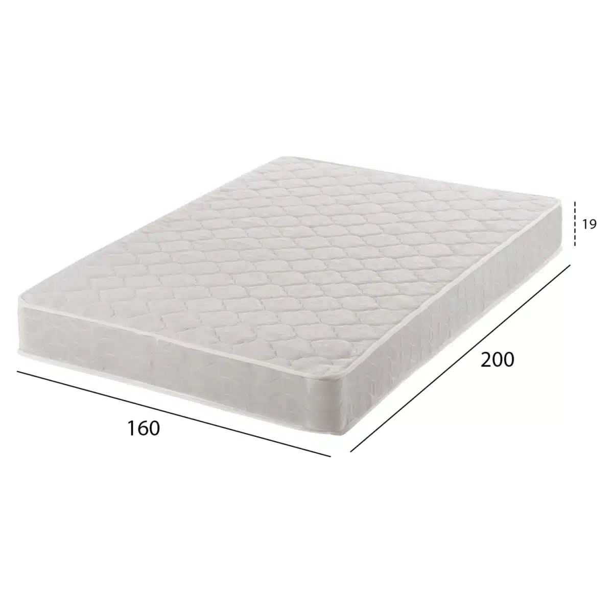 ΣΤΡΩΜΑ CONTINUOUS SPRING ΔΙΠΛΗΣ ΟΨΗΣ HM669.06 160x200 εκ. - Image 2