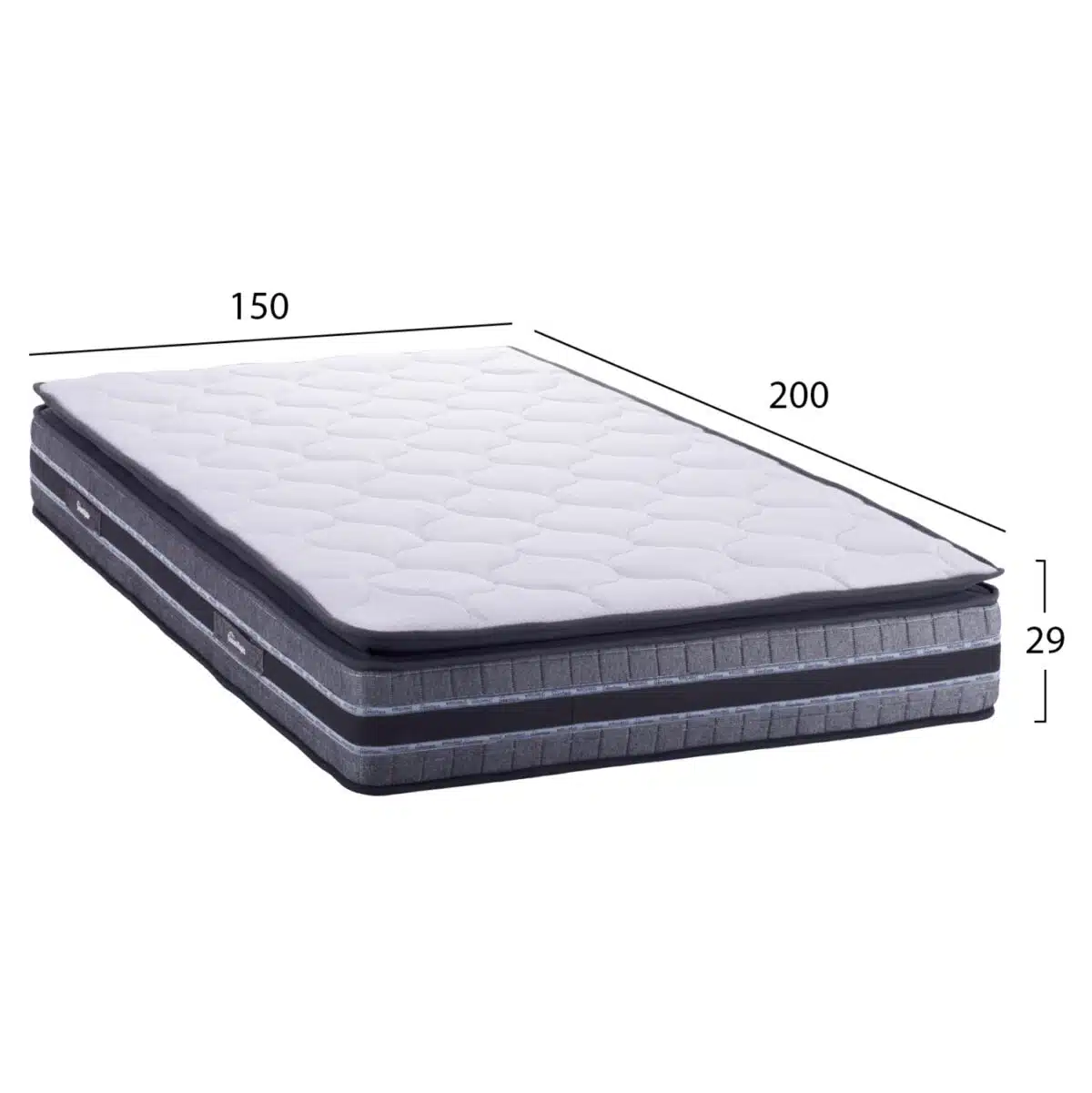 ΣΤΡΩΜΑ DREAMTOPIA σειρά CELESTIAL HM663.150 MINI BONNELL SPRING & ΑΝΩΣΤΡΩΜΑ 150x200x29Yεκ. - Image 2