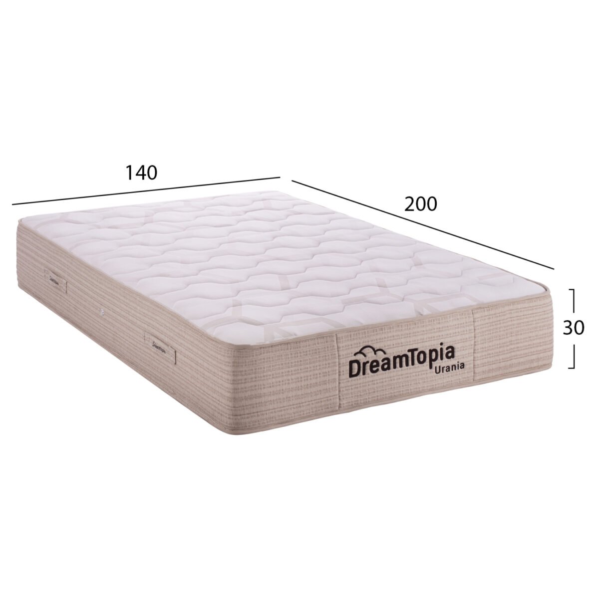 σειρά URANIA HM659.140 POCKET SPRING 140X200x30Yεκ.