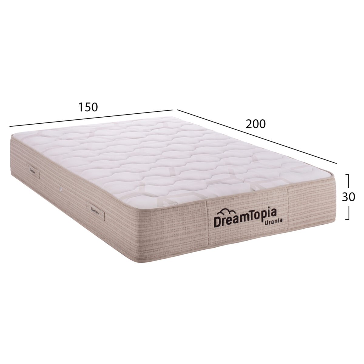 σειρά URANIA HM659.150 POCKET SPRING 150X200x30Yεκ.