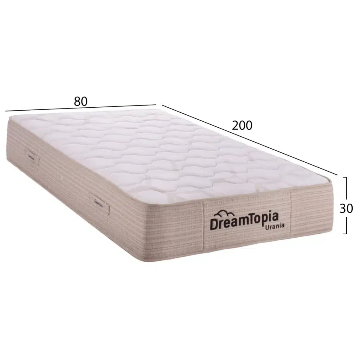 ΣΤΡΩΜΑ DREAMTOPIA ΣΕΙΡΑ URANIA HM659.80 POCKET SPRING 80X200εκ. - Image 2