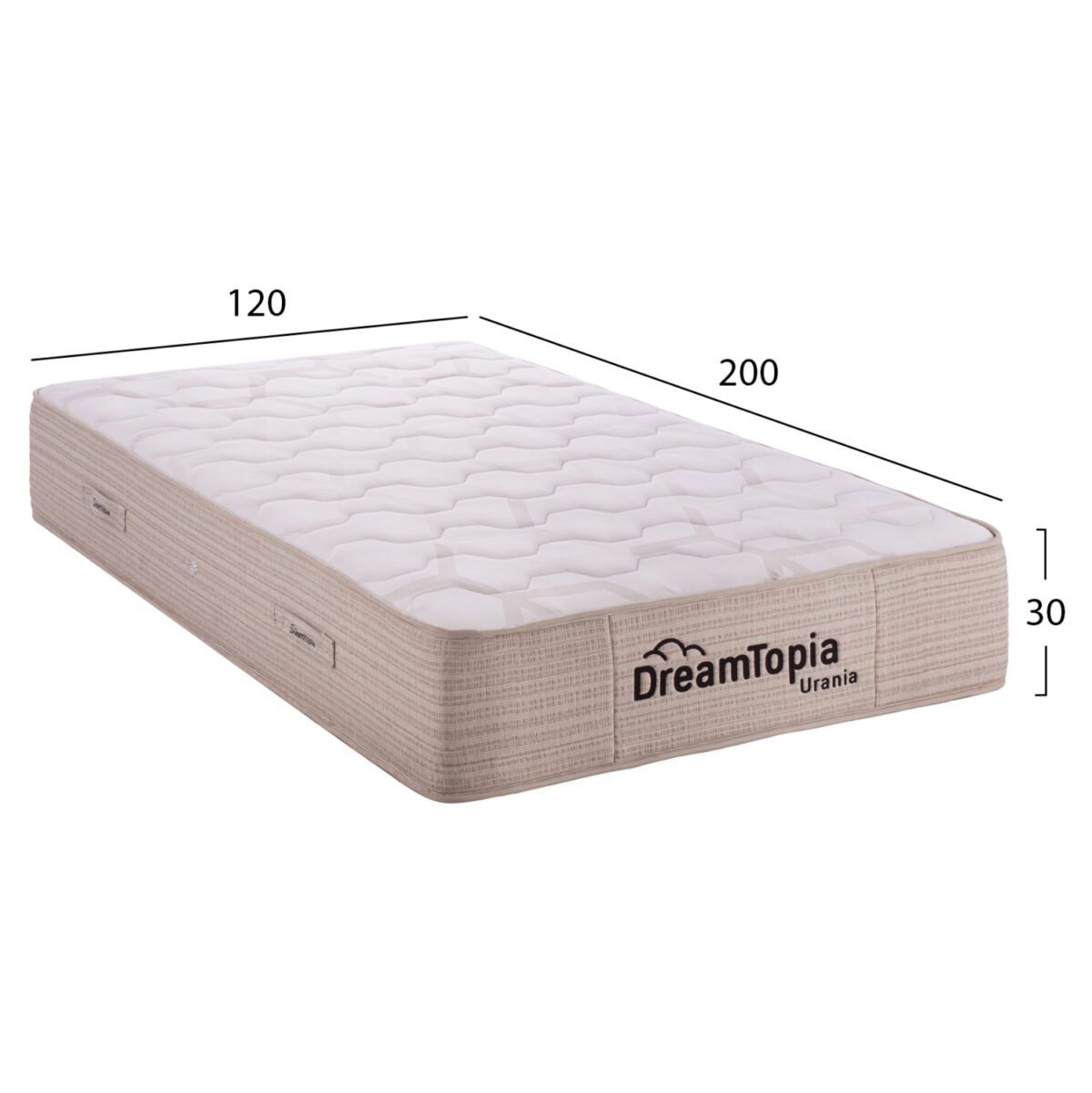 ΣΤΡΩΜΑ DREAMTOPIA URANIA HM659.120 POCKET SPRING 120X200x30Y εκ. - Image 2
