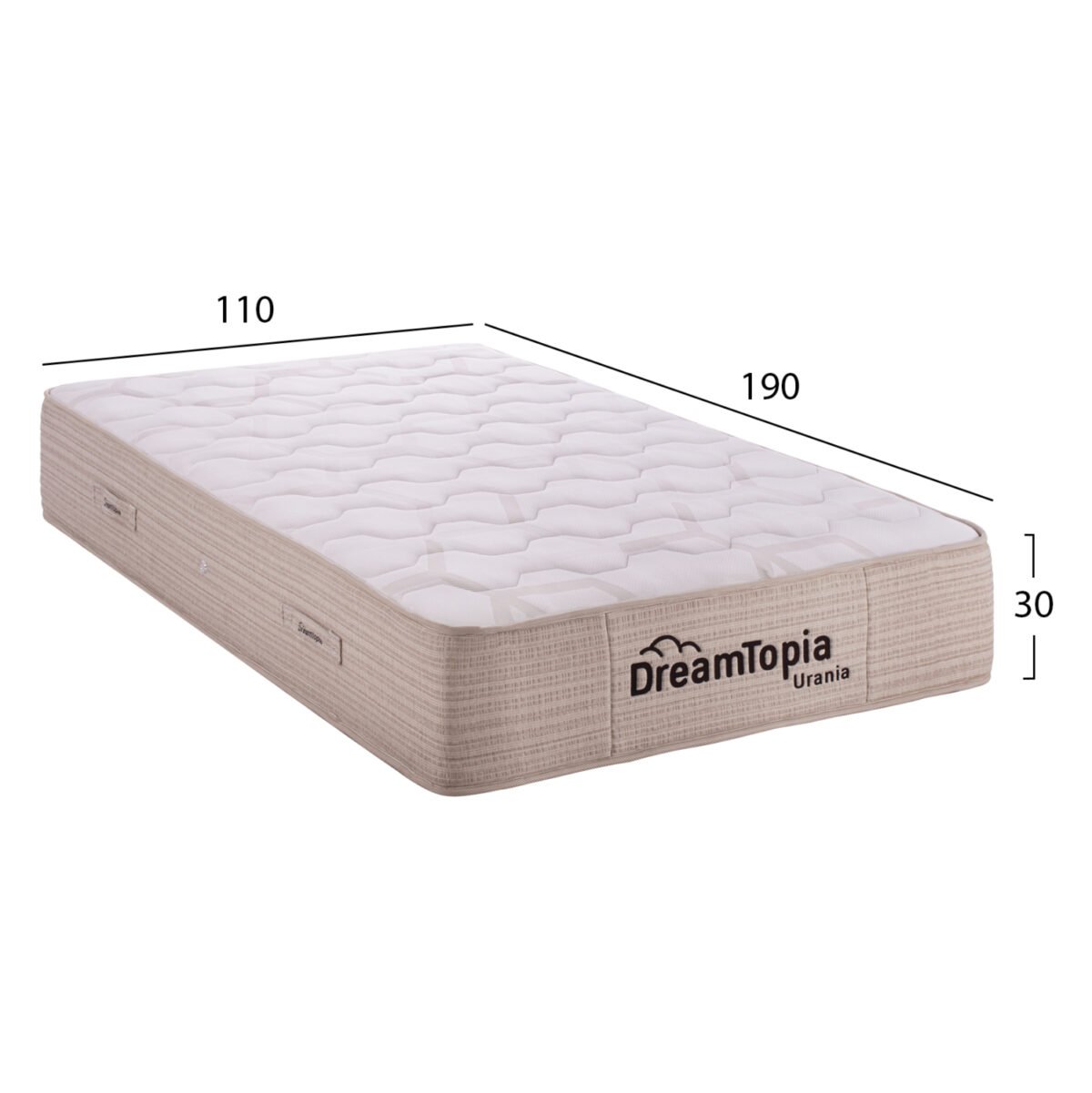σειρά URANIA HM659.110 POCKET SPRING 110X190x30Yεκ.