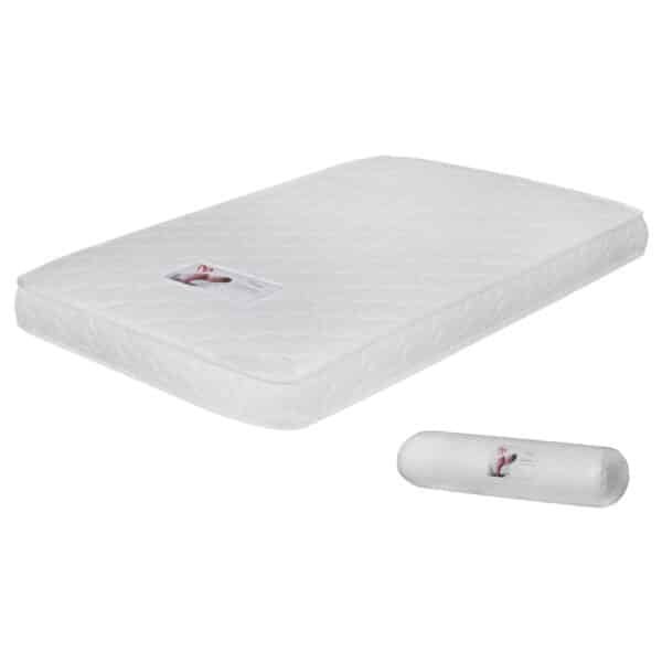 ΣΤΡΩΜΑ ΜΕ FOAM ΧΩΡΙΣ ΕΛΑΤΗΡΙΑ JORDY 120X200x15Y-- HM374.08  (ROLL PACKING) ΛΕΥΚΟ - Image 3