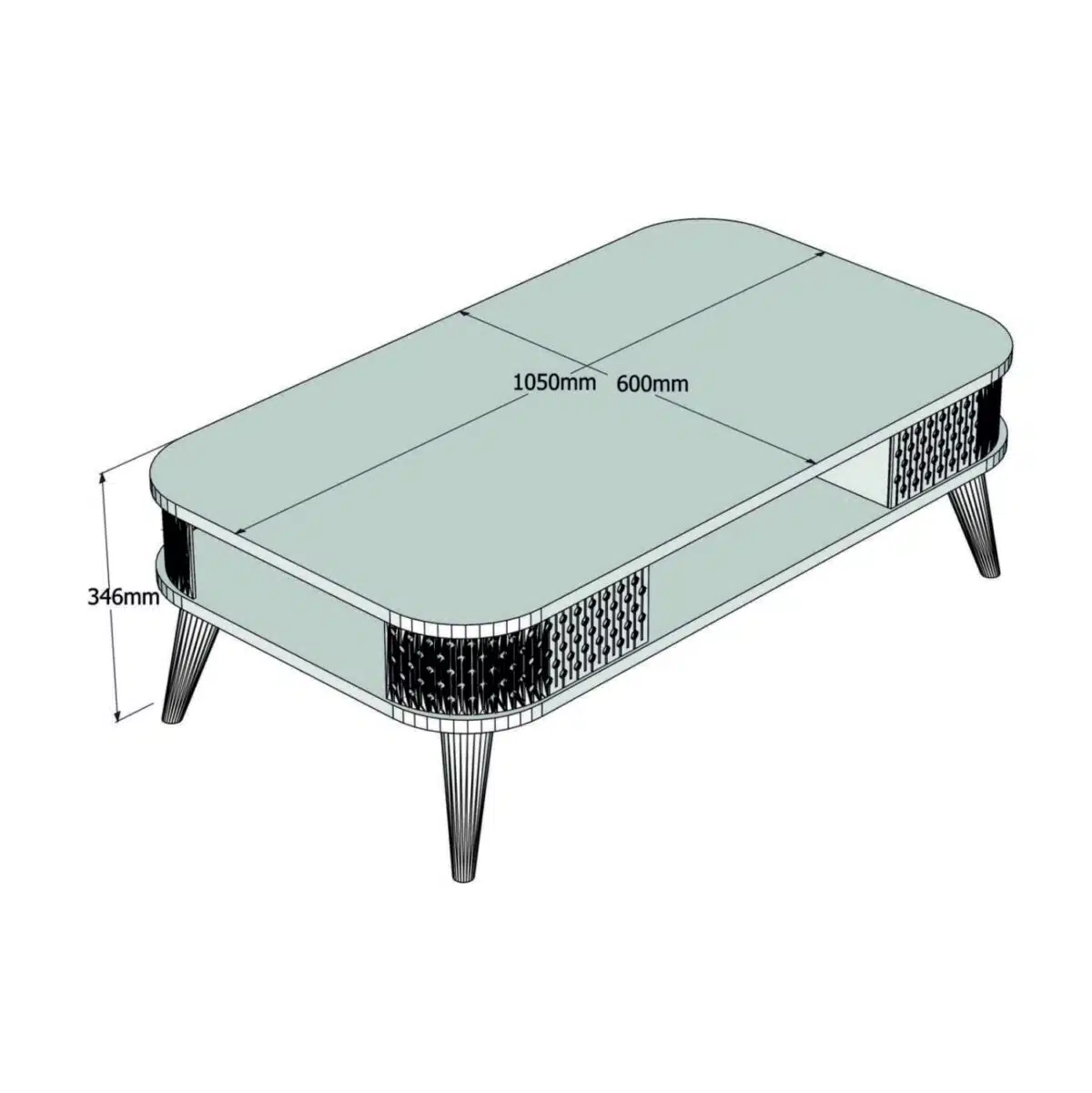 ΣΥΝΘΕΣΗ ΣΑΛΟΝΙΟΥ 2 ΤΜΧ ΦΥΣΙΚΟ OAK HM11848.01 - Image 4