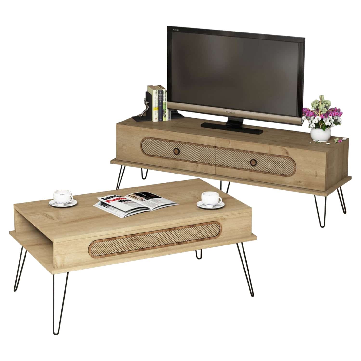 ΣΥΝΘΕΣΗ ΣΑΛΟΝΙΟΥ ΜΕΛΑΜΙΝΗΣ 2ΤΜΧ ΦΥΣΙΚΟ ΟΑΚ HM11851.02 ΣΥΝΘΕΣΗ ΣΑΛΟΝΙΟΥ ΜΕΛΑΜΙΝΗΣ 2ΤΜΧ ΦΥΣΙΚΟ ΟΑΚ HM11851.02