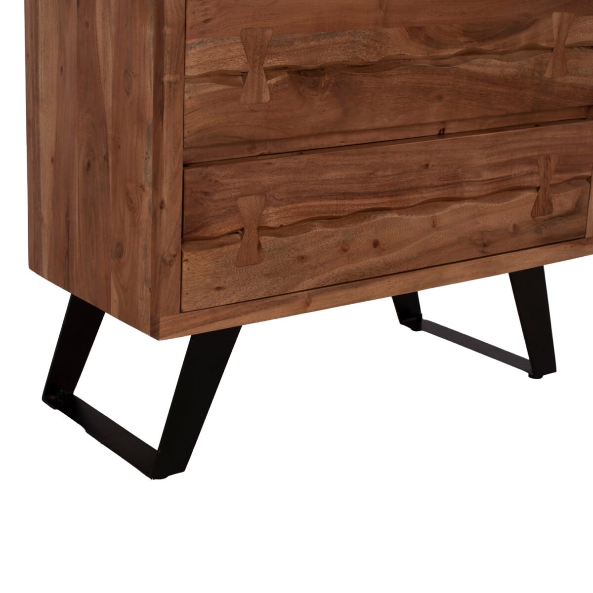 ΣΥΡΤΑΡΙΕΡΑ FANSI 3ΣΥΡΤΑΡΙΑ ΑΠΟ ΜΑΣΙΦ ΞΥΛΟ ΑΚΑΚΙΑΣ 80Χ35,5Χ86,5Υεκ. HM8474.11 - Image 7