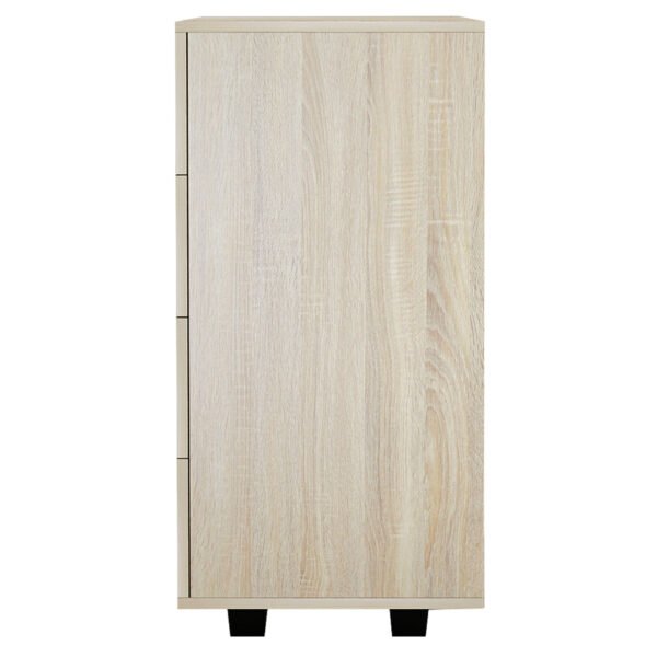 ΣΥΡΤΑΡΙΕΡΑ ΜΕΛΑΜΙΝΗΣ THORG ME 4 ΣΥΡΤΑΡΙΑ SONOMA HM8996.01 80x40x83Yεκ. - Image 3