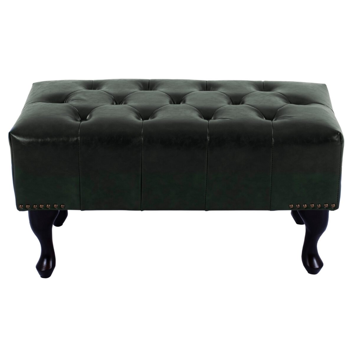 ΤΑΜΠΟΥΡΕ ΥΠΟΠΟΔΙΟ T.CHESTERFIELD EMMA HM226.08 PU ΚΥΠΑΡΙΣΣΙ-ΜΑΥΡΑ ΠΟΔΙΑ 80x45x39Yεκ. - Image 3