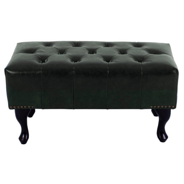 ΤΑΜΠΟΥΡΕ ΥΠΟΠΟΔΙΟ T.CHESTERFIELD EMMA HM226.08 PU ΚΥΠΑΡΙΣΣΙ-ΜΑΥΡΑ ΠΟΔΙΑ 80x45x39Yεκ. - Image 3