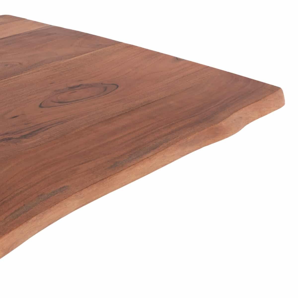 ΤΡΑΠΕΖΙ MONTANA HM11882 ΑΠΟ ΜΕΤΑΛΛΟ & ΕΠΙΦΑΝΕΙΑ ΑΠΟ ΜΑΣΙΦ ΞΥΛΟ ΑΚΑΚΙΑΣ 160x90x74,5εκ. - Image 5