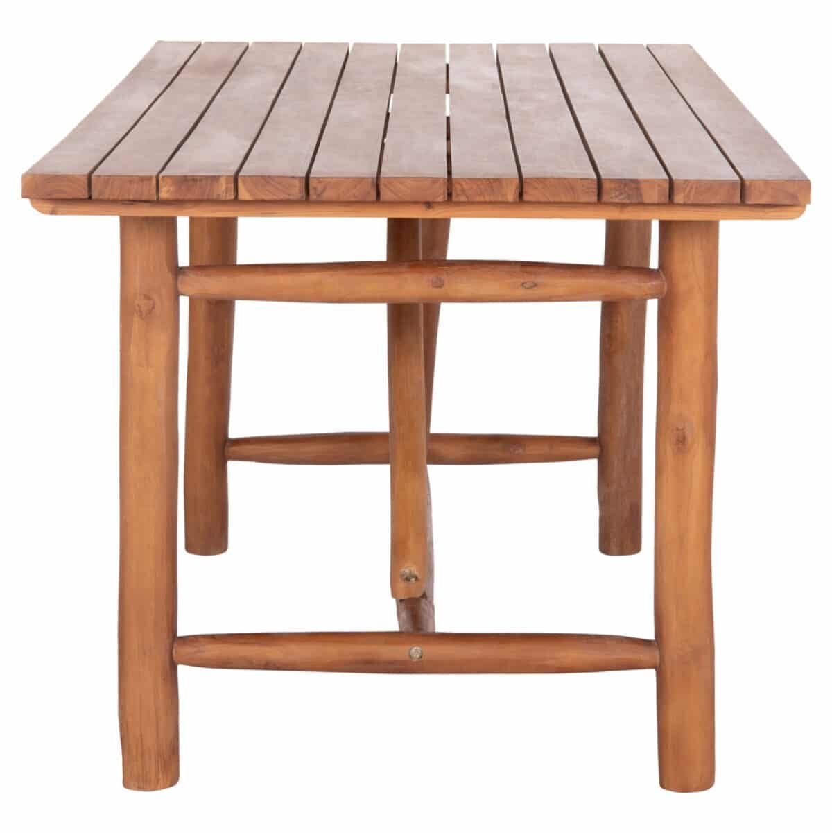 ΤΡΑΠΕΖΙ GROOVE HM9390.01 ΑΠΟ ΞΥΛΟ ΜΑΣΙΦ ΤΕΑΚ 220X100X90Υεκ. - Image 5