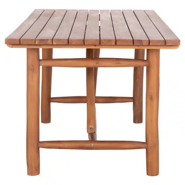 ΤΡΑΠΕΖΙ GROOVE HM9390.01 ΑΠΟ ΞΥΛΟ ΜΑΣΙΦ ΤΕΑΚ 220X100X90Υεκ. - Image 5