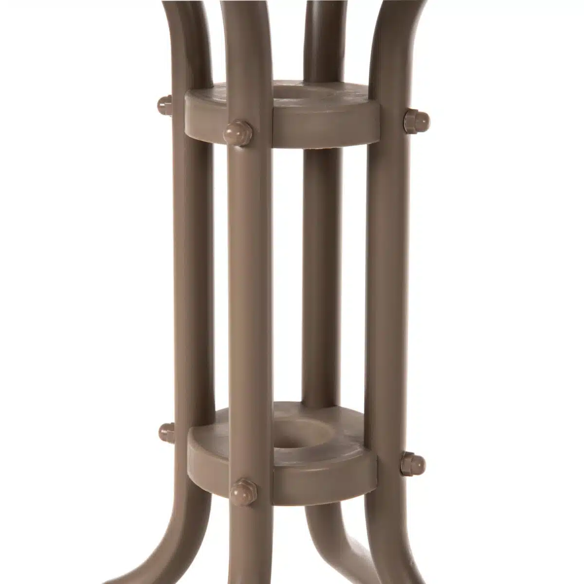 ΤΡΑΠΕΖΙ ΕΞ.ΧΩΡΟΥ ΣΤΡΟΓΓΥΛΟ LIMA HM5079.04 ΣΑΜΠΑΝΙ ΜΕΤΑΛΛΟ-ΓΥΑΛΙΝΗ ΕΠΙΦΑΝΕΙΑ Φ60x70Υ - Image 7